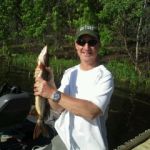 Catch fish off the dock