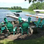Two Docks and Running Water At the Docks